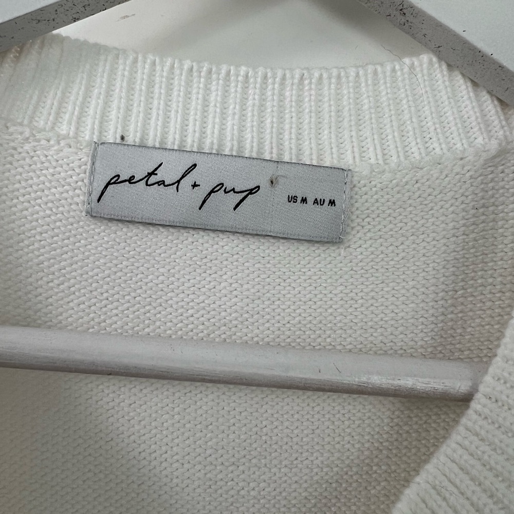 Petal & Pup Bella Longline belted Knit Sweater Vest - Picture 6 of 6